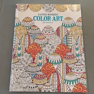 Easter adult coloring book